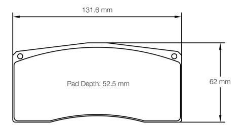 Pagid Racing Bremsbeläge U8287-RSL19