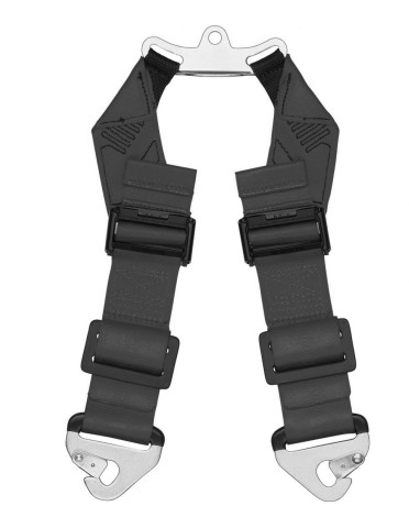 SCHROTH 49014 (49002) T-Bar Crutch Strap Anti-sub Strap 2, Black