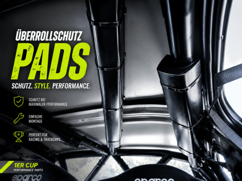 Sandtler Käfig Polstermaterial nach FIA er Cup